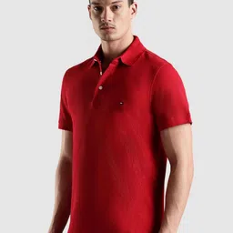 Tommy Hilfiger Europe Polo Collar Slim Fit Casual T-shirt image 3