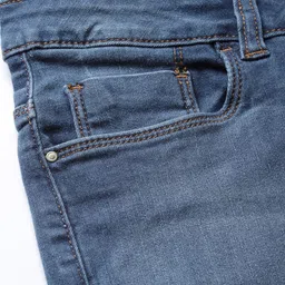 Flying Machine Women Blue Skinny Fit High-Rise Clean Look Stretchable Jeans image 4