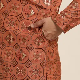 SOJANYA PLUS Ethnic Motifs Printed Kurta image 4
