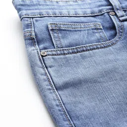 Roadster Men Relaxed Fit Light Fade Stretchable Jeans image 5