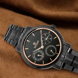 Titan Women Black & Charcoal Analogue Watch-picture-30
