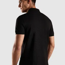 Tommy Hilfiger Men Solid Polo Collar T-shirt image 5