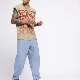 glitchez Men Street Cool Skater Fit Jeans image 2