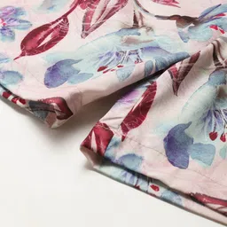 Sleek Italia Beige & Blue Printed Jumpsuit image 4