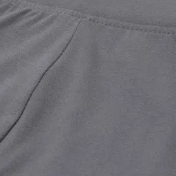 TWIN BIRDS Women Charcoal Grey Solid Churidar-Length Leggings image 4