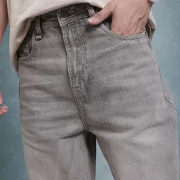 The Roadster Life Co. Men Pure Cotton Loose Bootcut Jeans image 5