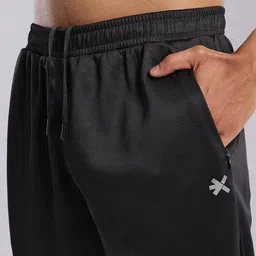 HRX by Hrithik Roshan Men Contrast Piping Rapid-Dry Running Joggers image 3