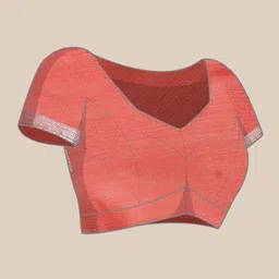 VAIRAGEE Pink Ethnic Motifs Zari Silk Cotton Saree image 4