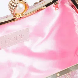 CODE by Lifestyle Textured PU Bucket Sling Bag image 2