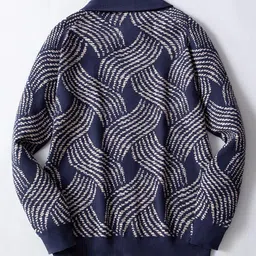 Mast & Harbour Men Printed Cardigan image 4