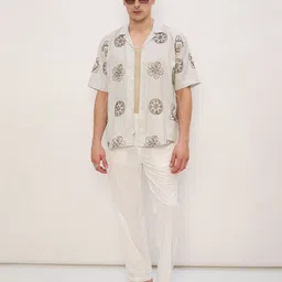 dennison Oversized Embroidered Shirt image 4