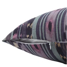 Contrast Living Purple & Violet Set of 2 Abstract Square Cushion Covers image 4