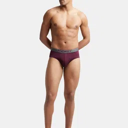 Jockey Men Pack Of 2 Assorted Cotton Basic Briefs image 4