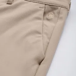 Louis Philippe Ath.Work Men Comfy Tapered Fit Smart Casual Chinos Trousers image 3