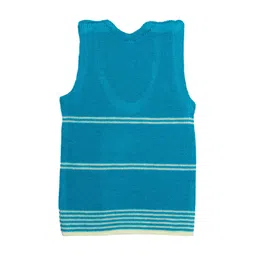 Superminis Kids Pack of 3 Striped Wollen Innerwear Vests image 4