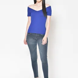 BAESD Off-Shoulder Cotton Bardot Top image 4