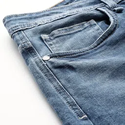 The Roadster Lifestyle Co. Men Slim Fit Light Fade Stretchable Jeans image 3