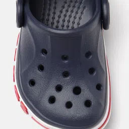 Crocs Kids Navy Blue Bayaband Clogs image 2