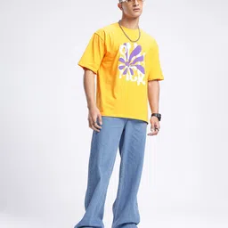 glitchez Men Effortless Street Style Loose Fit Jeans image 2