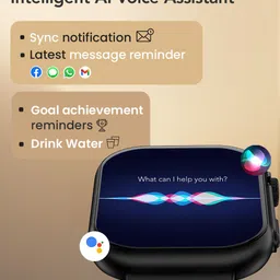 goboult Boult Drift Max Ultra-Wide Display 150+ Watch Faces Smart Watch image 5