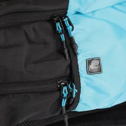 Gear Unisex Black & Blue Graphic Print 18 Inch Laptop Backpack image 5