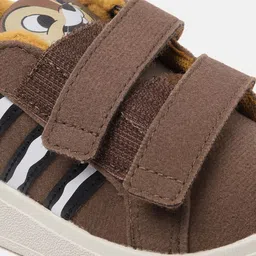 ADIDAS X DISNEY Kids Grand Court Chip CF I Tennis Shoes image 4