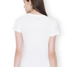 Fabflee Women Multicoloured 3 Printed T-shirt image 4