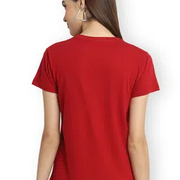 Fabflee Women Multicoloured 3 Printed T-shirt image 5