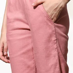 Lakshita Women Smart Flared Easy Wash Trousers image 3