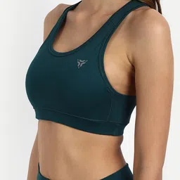 deb Green Lightly Padded Sports Bra image 3