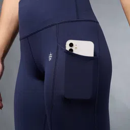 CULT Women's Navy Ultimate Run COMFLex Tights image 3