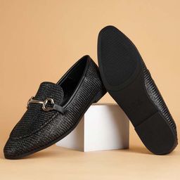 London Rag Women Textured Horsebit Loafers-picture-43