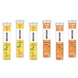 Big Flex Vitamin-C,  20 tablet(s)  Orange & Lemon (Pack of 6) -picture-41