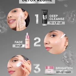 Ponds Bright Miracle Detox Facewash with 10X Power of Charcoal, 50gm image 5