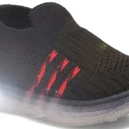 Lil Lollipop Kids Textured Lightweight Led Slip-On Sneakers image 4