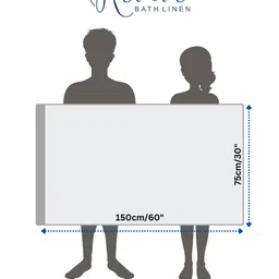 LABHAM Grey Cotton 450 GSM Bath Towel image 2