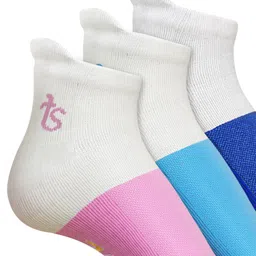 TalkingSox Pack Of 3 Colourblocked Ankle-Length Socks image 4