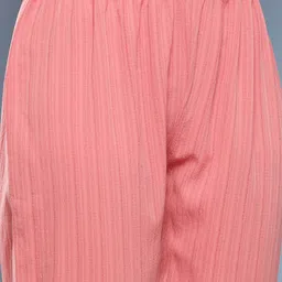 Varanga Women Yoke Design Silk Crepe Kurta With Trousers & Dupatta image 3