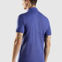 Tommy Hilfiger Men Solid Polo Collar Slim Fit T-shirt image 2