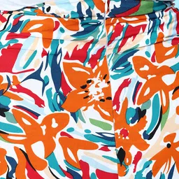 Berrylush Curve Women Printed Ruffled A-Line Mini Skirt image 2