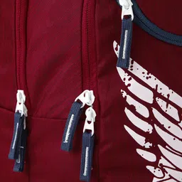 Wildcraft Unisex Red & White Graphic Blaze2 Helmet Backpack image 2