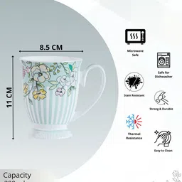 CLAY CRAFT 300Ml Magique By The Wishing Chair X Clay Craft Happy Days Alley Mug image 3