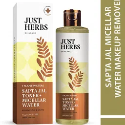 Just Herbs Sapta Jal Toner + Micellar Water to Remove Oil & Grime - 100 ml-picture-11