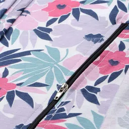 Nejo Printed Pure Cotton Maternity Maxi Nightdress image 5