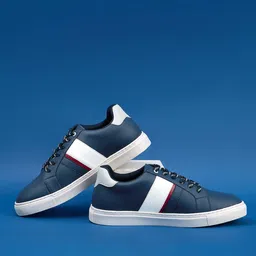 Styli Men Striped Lace-Up Sneakers-picture-19