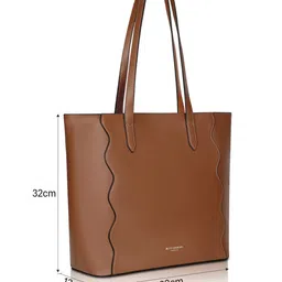 Accessorize Women Wavy Stitch Tote image 2