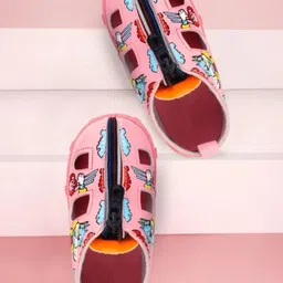 BAESD Kids Cat Printed Musical Shoe-Style Sandals image 3