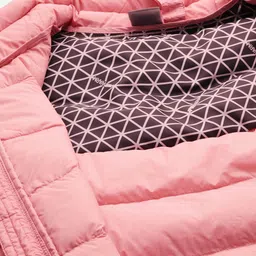 Puma Women Pink Solid PWRWarm packLITE 600 Padded Jacket image 2