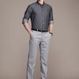 Nautica Men Premium Slim Fit Pure Cotton Formal Shirt image 3