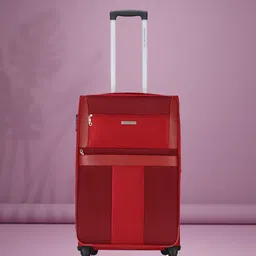 Nasher Miles Unisex Red Water Resistant Trolley Bag-image-35